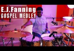 17-Year-Old E.J. Fanning Plays a Gospel Drum Medley
